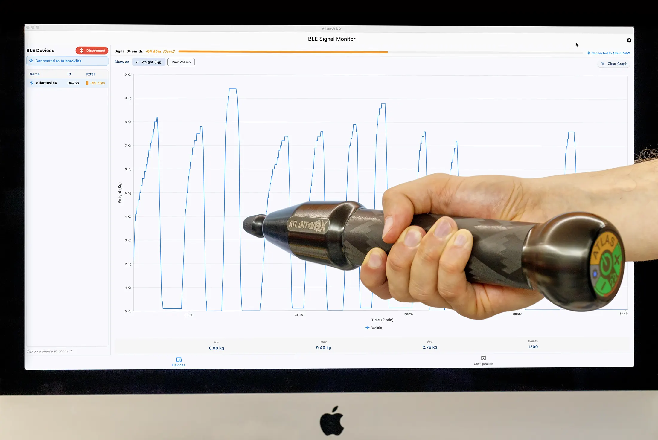 AtlantoVib X device for Atlas correction